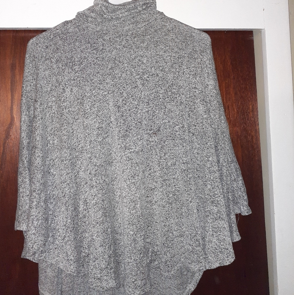 Gray Poncho
